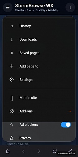 Hamburger Menu