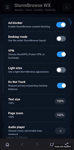 Settings