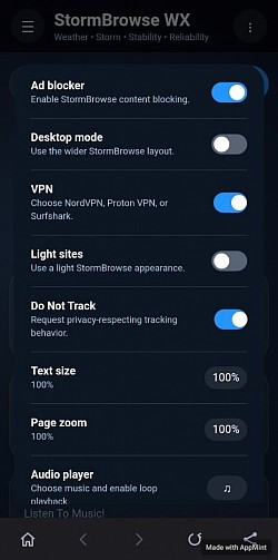 Settings